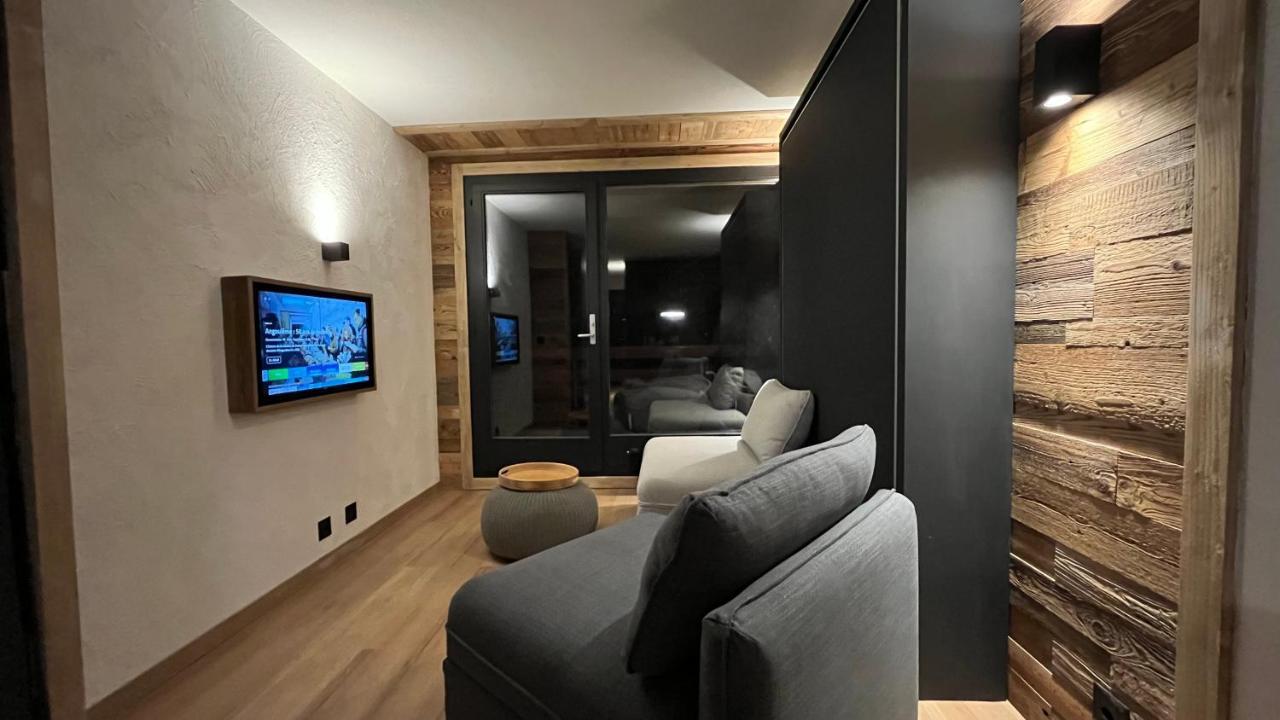 Les Cerfs - Appartement&Studio - Anzère Buitenkant foto