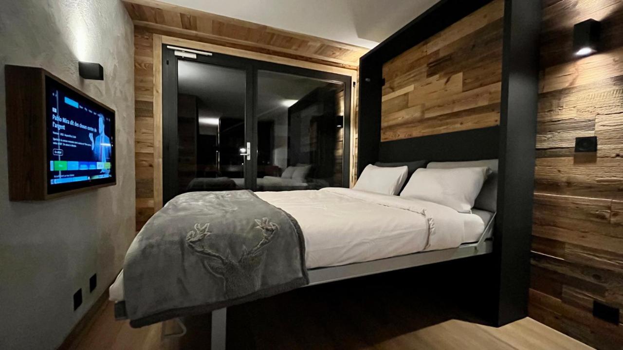 Les Cerfs - Appartement&Studio - Anzère Buitenkant foto