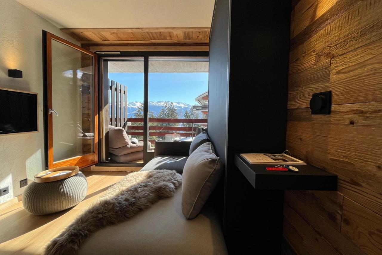 Les Cerfs - Appartement&Studio - Anzère Buitenkant foto