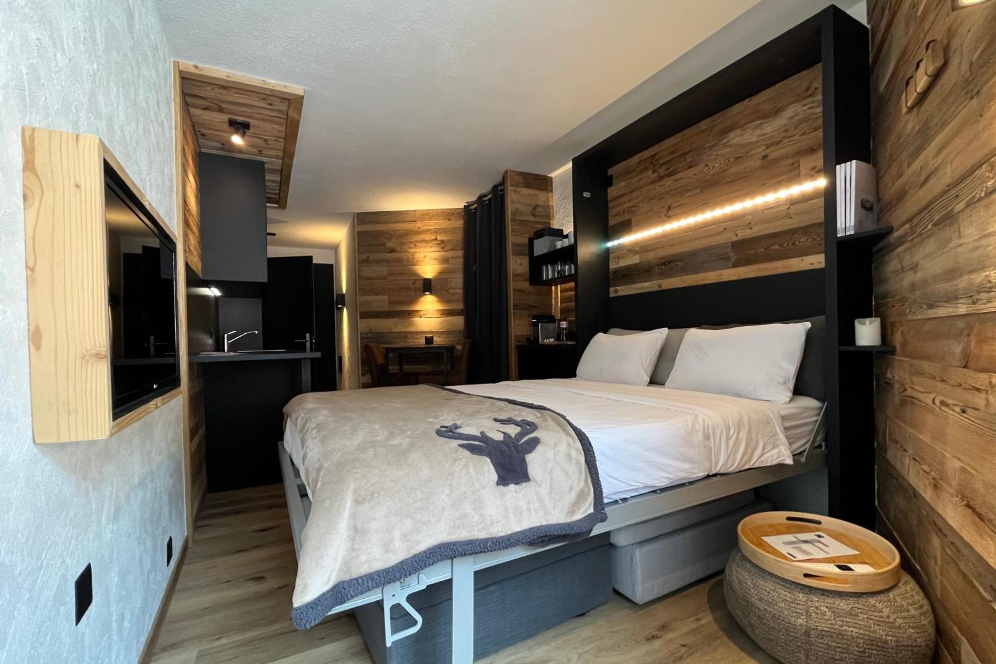 Les Cerfs - Appartement&Studio - Anzère Buitenkant foto